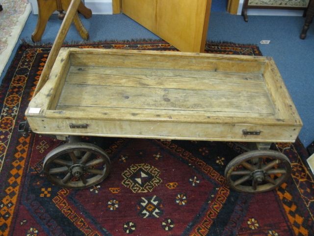 Antique Wooden Child's Wagon