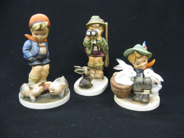 3 Hummel Figurines Playmates  14ae3a