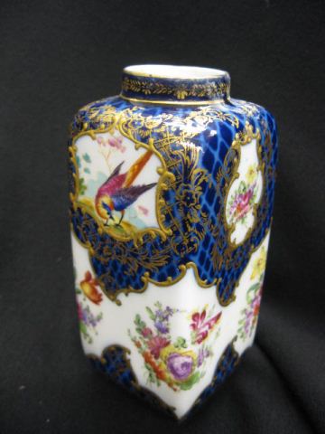 E S Prussia Porcelain Vase elaborate 14ae5c