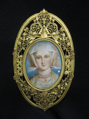 Miniature Portrait on Ivory of 14ae60