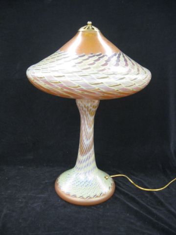 Studio Art Glass Lamp 26 1 2  14aea7