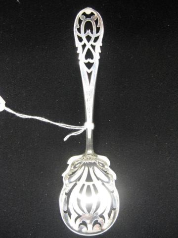 Sterling Silver Pea Serving Spoon