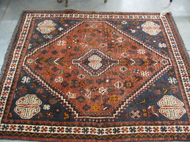 Hamadan Persian Handmade Rug florals 14aec6