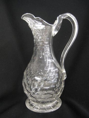 Brilliant Period Cut Glass Pitcher 14aee8