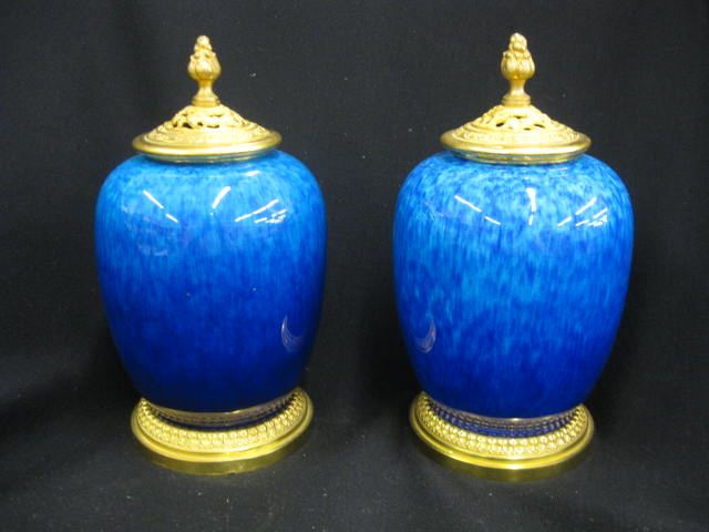 Pair of Sevres Porcelain Covered 14aefc