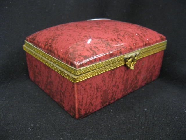 Goldcrest Porcelain Dresser Box