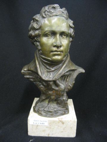 F De Luca Bronze Bust of a Man 14aef7