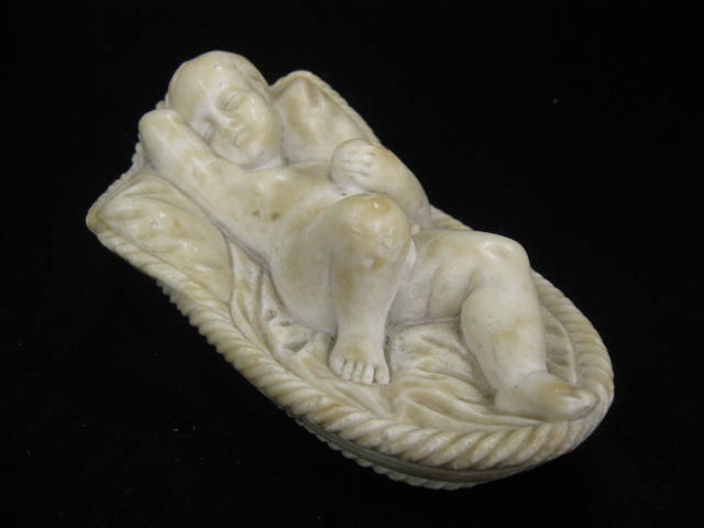 Carved Marble Figurine of a Sleeping 14af04