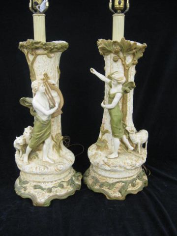 Pair of Royal Dux Figural Porcelain 14af5c