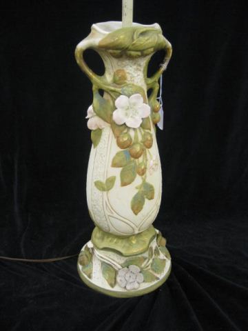 Royal Dux Porcelain Lamp Art Nouveau 14af5d