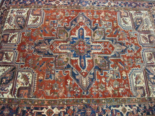 Heriz Persian Handmade Rug fine 14af70