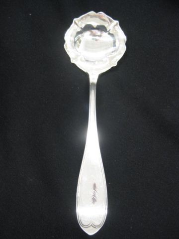 American Coin Silver Soup Ladle 14af96