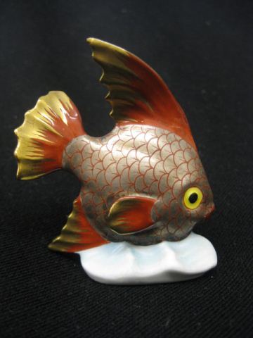 Herend Porcelain Figurine of a Fish