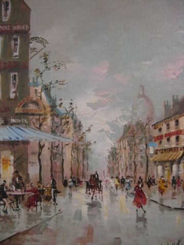 Antonio DeVity Oil Paris Street 14b003