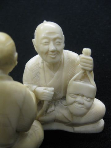 Chinese Carved Ivory Figurine of 14b013