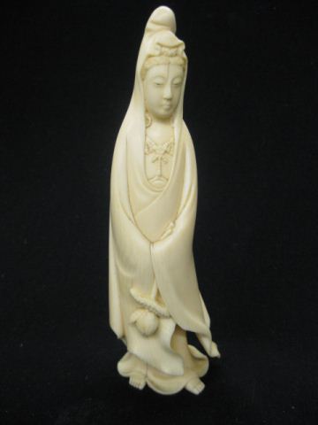 Chinese Carved Ivory Figurine of