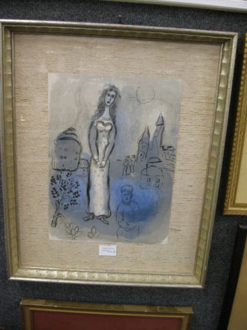 Marc Chagall Lithograph Queen 14b021