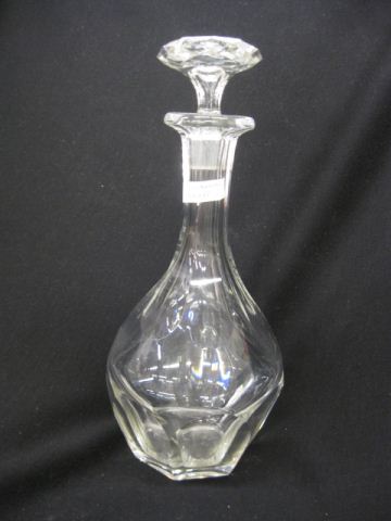 Baccarat Cut Crystal Decanter signed 14b030