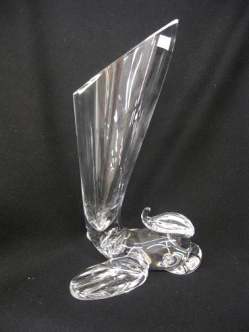 Steuben Crystal Figural Dolphin