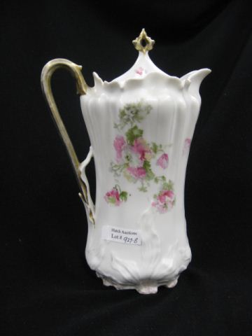 R.S. Prussia Porcelain Chocolate Pot