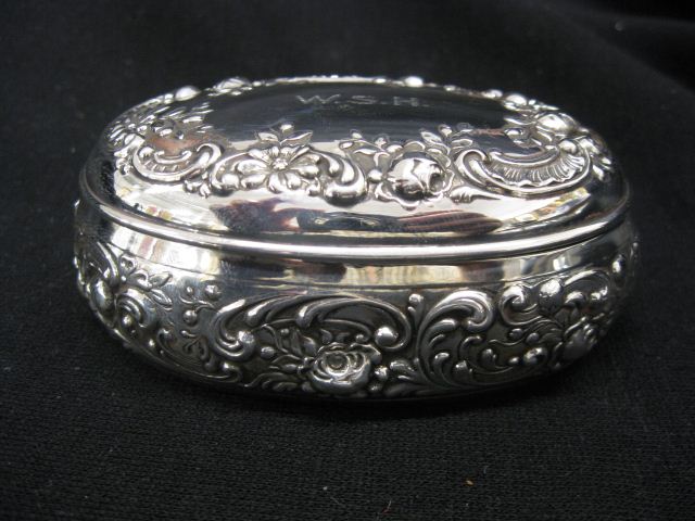 Gorham Sterling Silver Jewelry Box fine