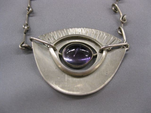 Amethyst Sterling Necklaceby 14b0e8