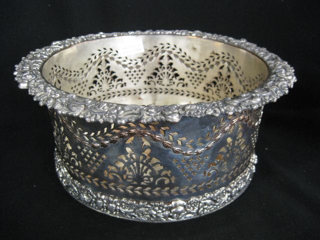 English Victorian Silverplate Wine 14b0f4