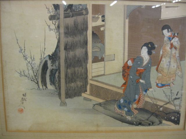 Japanese Woodblock Print scene 14b111
