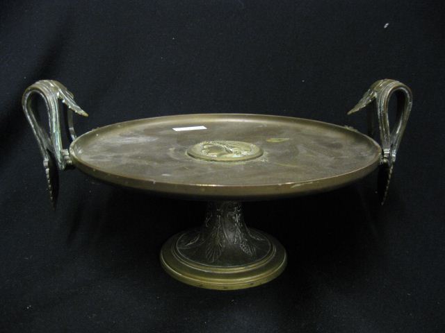 Bronze Tazza medallion center fancy 14b123