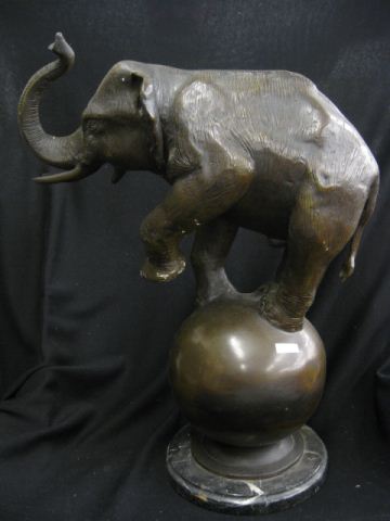 Bronze Statue of an Elephant on 14b126