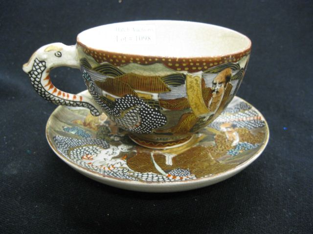 Japanese Satsuma Pottery Cup  14b130