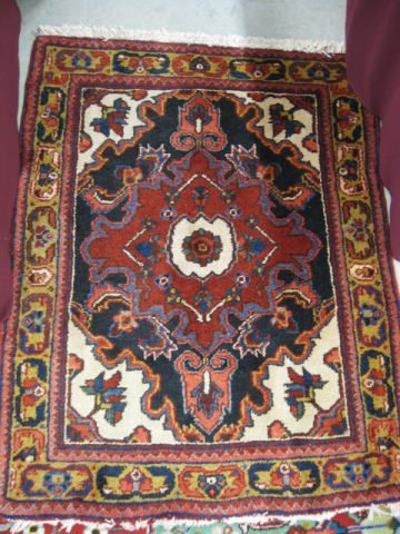 Heriz Persian Handmade Mat elaborate