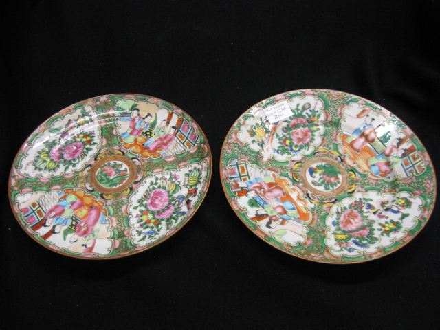 Pair of Chinese Rose Medallion