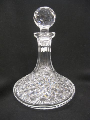 Waterford Cut Crystal Ship s Decanter 14b1c0