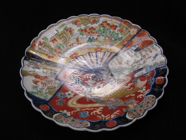 Japanese Imari Porcelain Charger 14b1ca