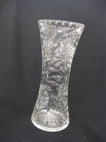 Brilliant Period Cut Glass Vase 14b1de