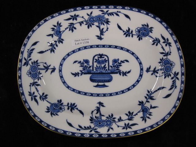 Minton Porcelain Serving Tray Delft  14b210