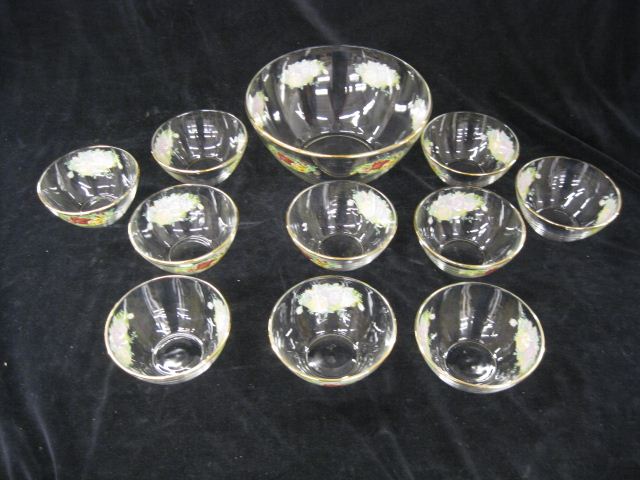 French Crystal Salad or Berry Set 14b212