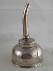 A Georgian white metal tests silver  14b257