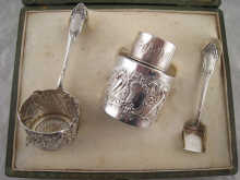 A continental silver tea serving 14b267