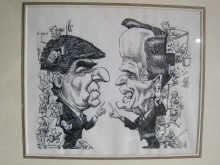 A political cartoon featuring George 14b332