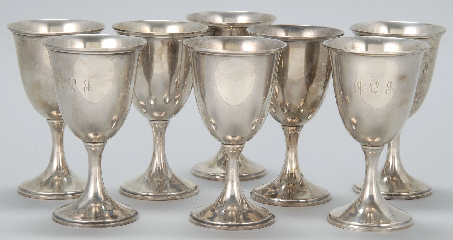 SET OF EIGHT S KIRK SONS INC  14b384