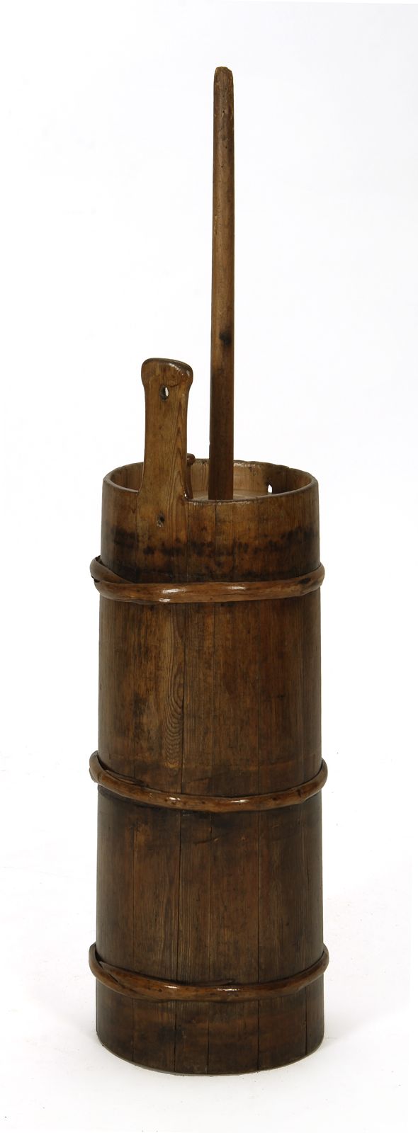 ANTIQUE AMERICAN BUTTER CHURN18th