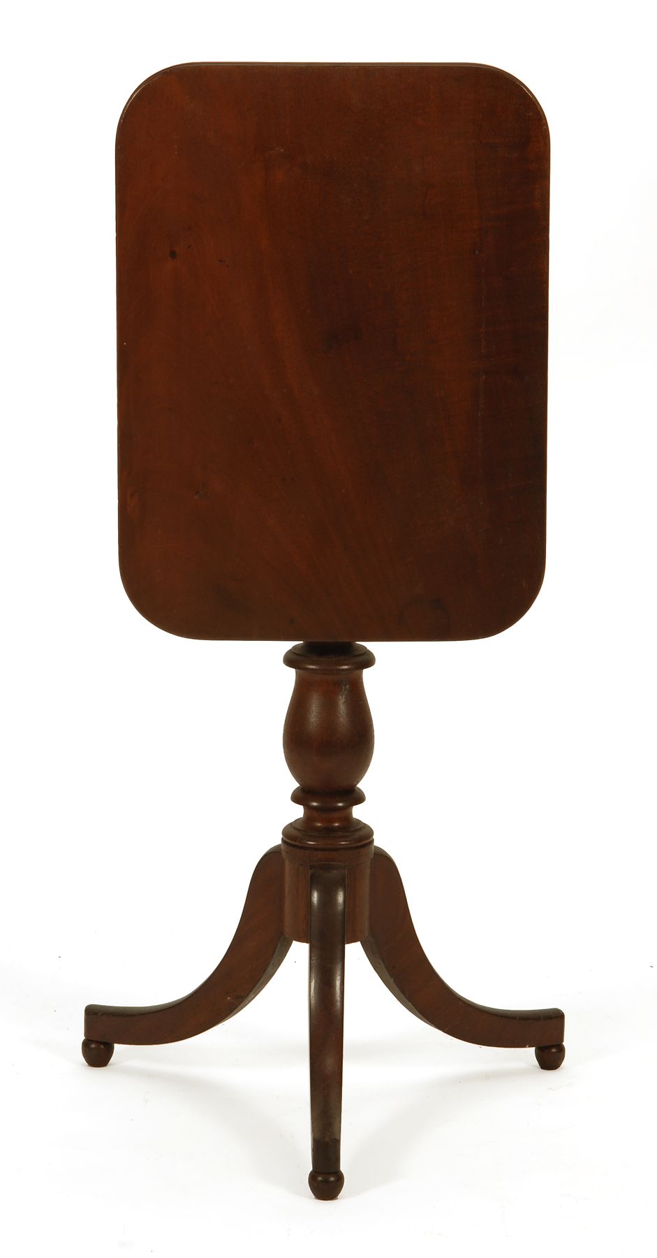 ANTIQUE AMERICAN TIP-TOP CANDLESTANDCirca