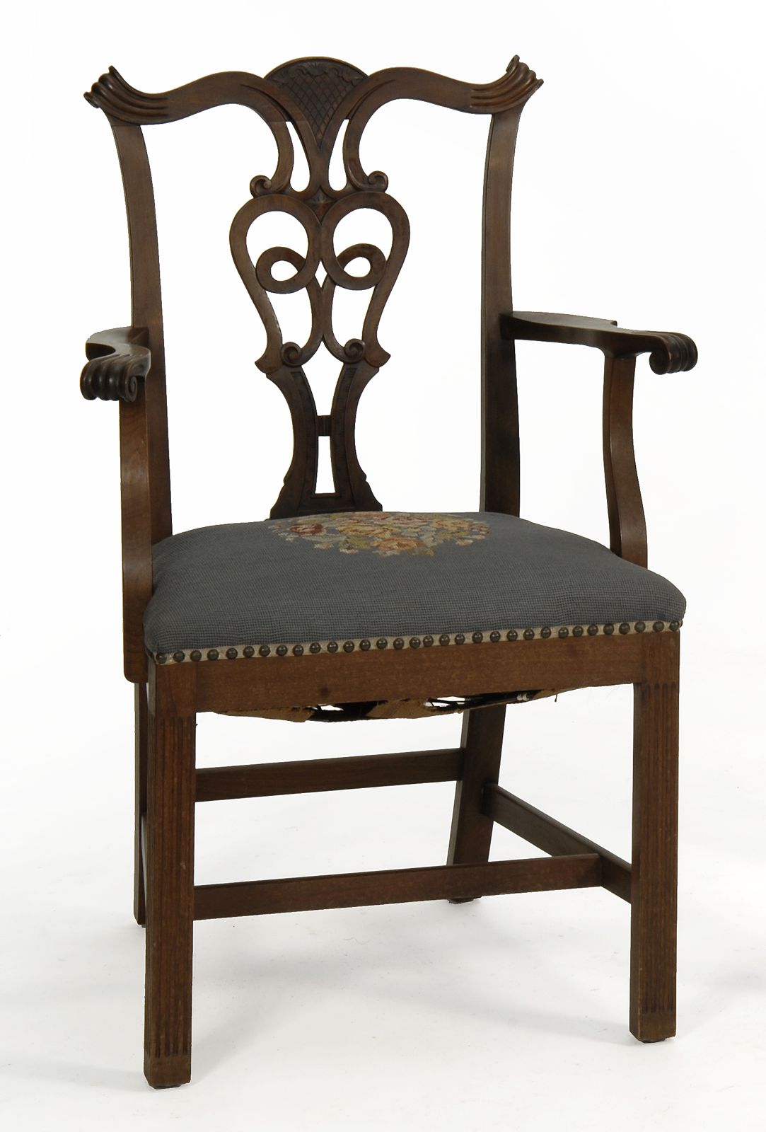 CHIPPENDALE STYLE ARMCHAIRFirst 14b4c7