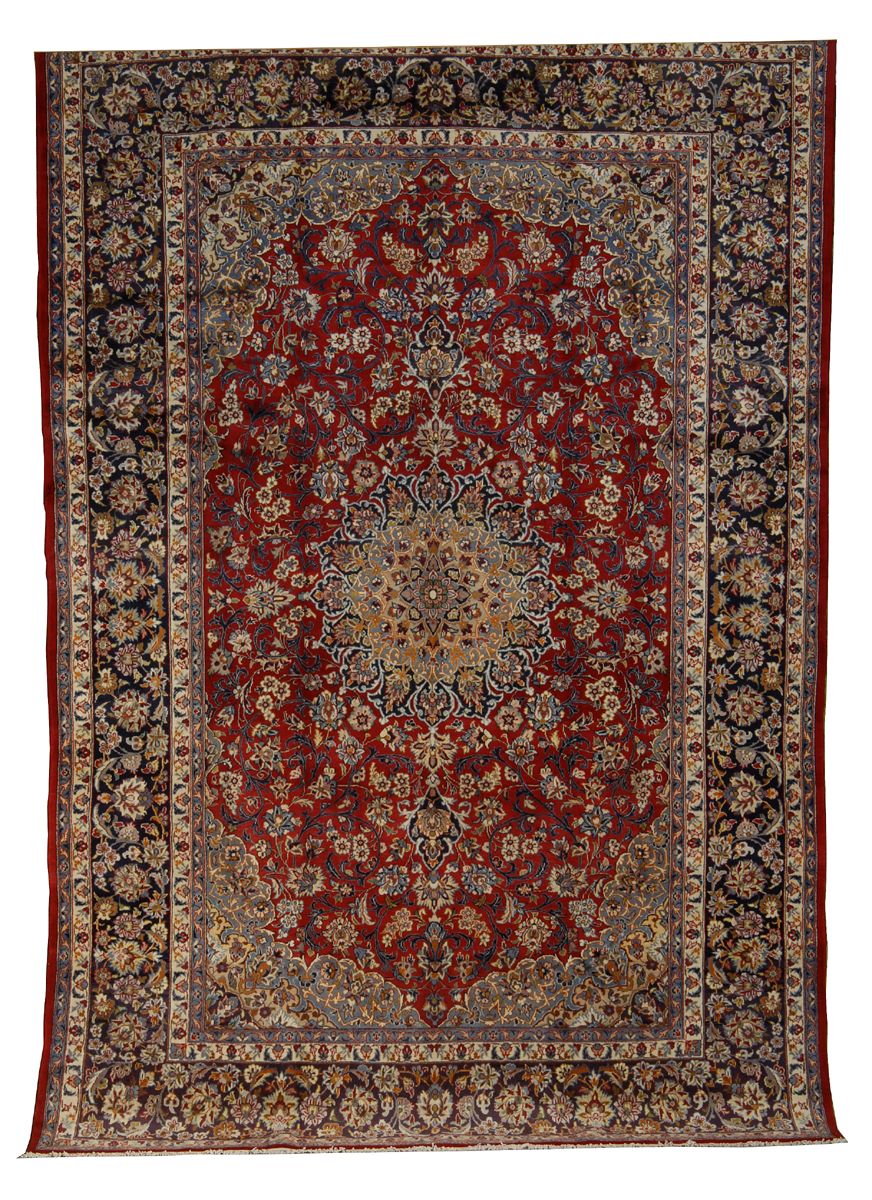 ORIENTAL RUG ISPHAHAN8 5 x 13 6  14b559