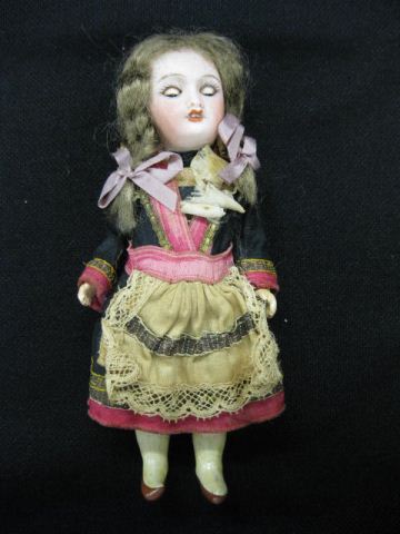 Victorian French Bisque Head Doll 14b60c