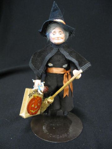 Halloween Witch Doll bisque head