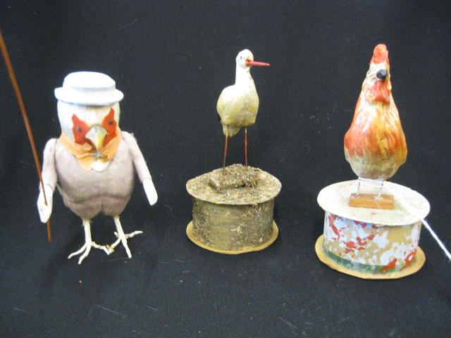 3 Antique Figural Candy Containers 14b634
