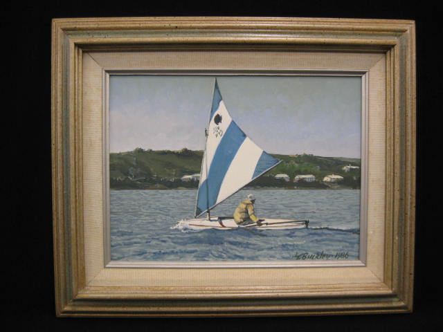 Harry Buckley Oil ''Sailing 39''